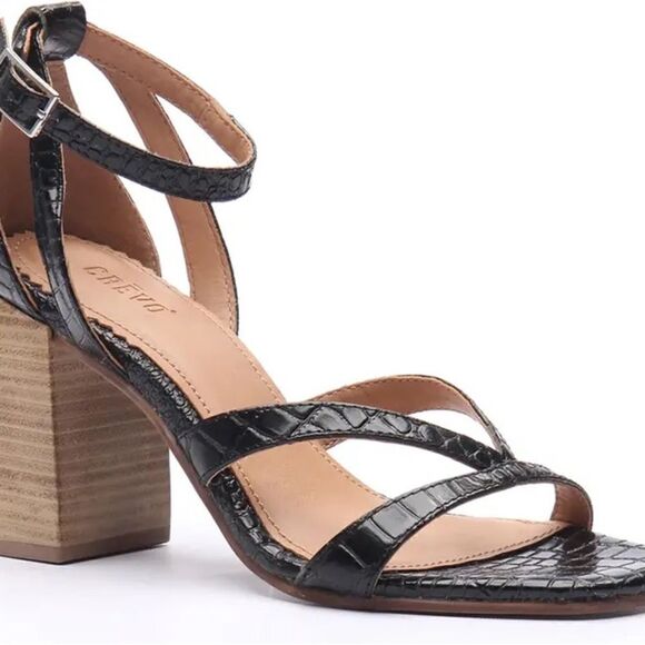 CREVO Kaitlin Block Heel Sandal - Picture 1 of 11